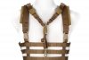 Kamizelka taktyczna Chest Rig typu Low Profile - Coyote Brown